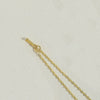 Wholesale Necklace Copper Ochain Electroplating Letters Numbers Text Pendant For Women