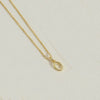 Wholesale Necklace Copper Ochain Electroplating Letters Numbers Text Pendant For Women