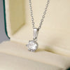Wholesale Necklace Copper Ochain Mixed Gem Inlay Geometric Pendant Sweet Style