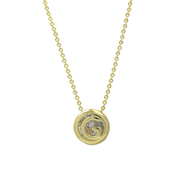 Wholesale Necklace Copper Plated Geometric Round Hollow Pendant With Letters Numbers Text Electroplating