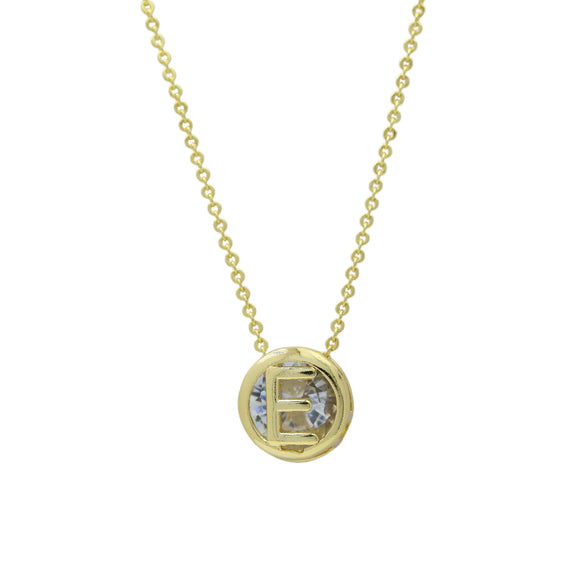 Wholesale Necklace Copper Plated Geometric Round Hollow Pendant With Letters Numbers Text Electroplating