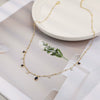 Wholesale Necklace Copper Plated With Real Gold Geometric Style Electroplating For Women