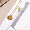 Wholesale Necklace Copper Retro Geometric Irregular Gold Plated