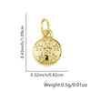 Wholesale Necklace Copper Star Pendant Electroplated Inlaid Zircon Accessories For Women