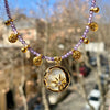 Wholesale Necklace Copper Star Shape Oil Dripping For Women