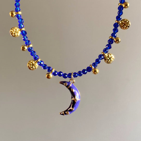 Wholesale Necklace Copper Star Shape Oil Dripping For Women
