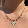 Wholesale Necklace Copper Star Shape Oil Dripping For Women