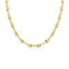 Wholesale Necklace Copper Xshaped Inlay Zircon