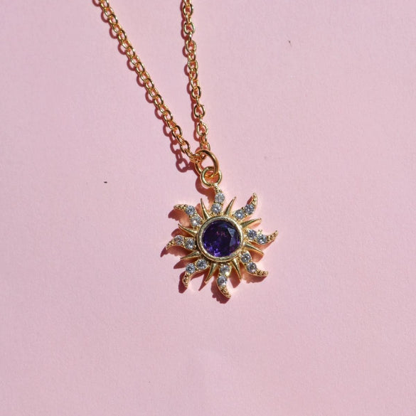 Wholesale Necklace Copper Zircon Geometric Retro Literature And Art Style With Diamond Inlay