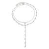 Wholesale Necklace Copperclad Iron Chain Imitation Pearl Alloy Geometric Pattern Electroplating Simple Style