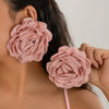 Wholesale Necklace Fabric Wax Thread Winding Geometric Flower Handmade Retro Style