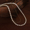 Wholesale Necklace Fresh Water Pearl Double Layer 316L Stainless Steel Geometric Electroplating