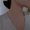 Wholesale Necklace Freshwater Pearl Copper Handmade Fashion Natural Style For Women