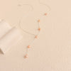 Wholesale Necklace Freshwater Pearl Minimalist Rice Droplet Shape 925 Silver For Girls