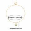 Wholesale Necklace Freshwater Pearl Titanium Steel Copper Flower Electroplating Design For Women