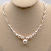 Wholesale Necklace Imitation Pearl Alloy Cross Chain Geometric Retro Handmade For Women
