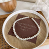 Wholesale Necklace Imitation Pearl Simple Geometric Clavicle Chain