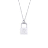 Wholesale Necklace Jewelry Stainless Steel And Titanium Steel Ancient English Letter Lock Pendant Electroplated For Women