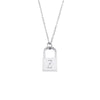 Wholesale Necklace Jewelry Stainless Steel And Titanium Steel Ancient English Letter Lock Pendant Electroplated For Women