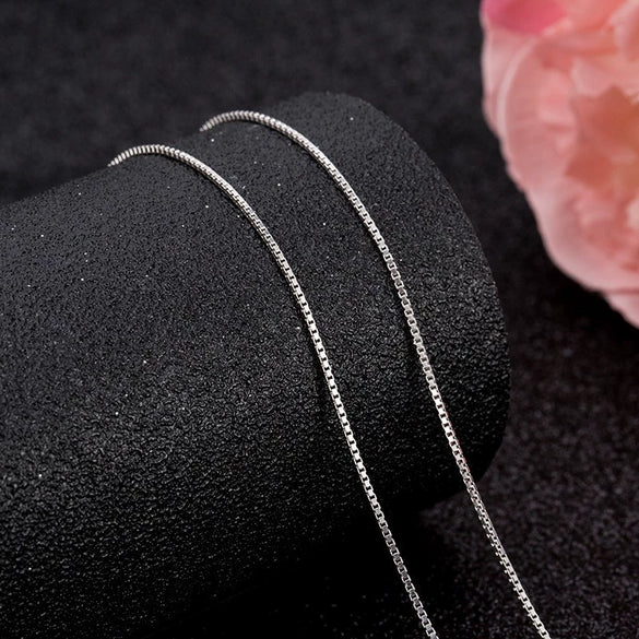 Wholesale Necklace Mixed Material Copper Zircon Inlay Oshaped Chain Box Chain Lip Chain Clip Bead Chain Pearl Chain Plain Chain Allmatch