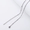 Wholesale Necklace Mixed Material Copper Zircon Inlay Oshaped Chain Box Chain Lip Chain Clip Bead Chain Pearl Chain Plain Chain Allmatch