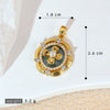 Wholesale Necklace Pendant Copper Enamel Glaze Flower Dripping Oil Style