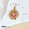 Wholesale Necklace Pendant Copper Enamel Glaze Flower Dripping Oil Style