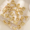 Wholesale Necklace Pendant Copper Gold Plated With Letter Pattern