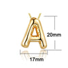 Wholesale Necklace Pendant Copper Gold Plated With Letter Pattern