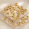Wholesale Necklace Pendant Copper Gold Plated With Letter Pattern