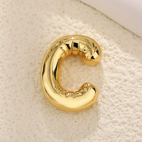 Wholesale Necklace Pendant Copper Gold Plated With Letter Pattern