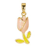 Wholesale Necklace Pendant Copper Tulip Flower Electroplated Clavicle Chain Accessories
