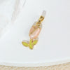Wholesale Necklace Pendant Copper Tulip Flower Electroplated Clavicle Chain Accessories