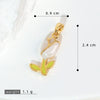 Wholesale Necklace Pendant Copper Tulip Flower Electroplated Clavicle Chain Accessories