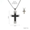 Wholesale Necklace Pendant 316L Stainless Steel 316L Stainless Steel Geometric Hiphop Style Electroplated Unisex