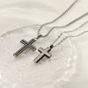 Wholesale Necklace Pendant 316L Stainless Steel 316L Stainless Steel Geometric Hiphop Style Electroplated Unisex
