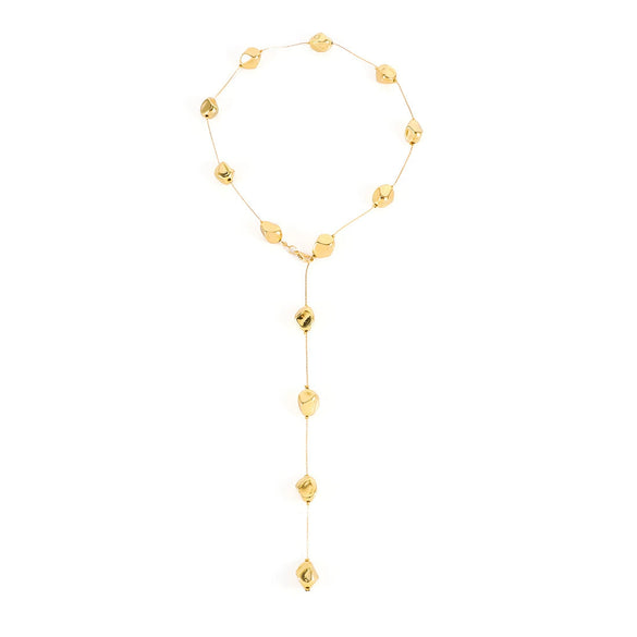 Wholesale Necklace Plastic Resin Geometric Electroplating Elegant Women's