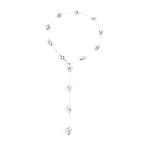 Wholesale Necklace Plastic Resin Geometric Electroplating Elegant Women's