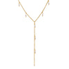 Wholesale Necklace Retro Elegant Pearl Tassel Pendant Stainless Steel Electroplated For Women