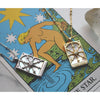 Wholesale Necklace Retro Light Luxury Star Moon Copper Pendant With Geometric Pattern And Electroplating Process For Women