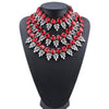 Wholesale Necklace Rhinestone Inlaid Snake Bone Chain Love Water Drops Bell Pattern Women's Accessories