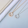 Wholesale Necklace S925 Sterling Silver Butterfly Design Electroplating For Women