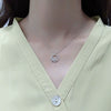 Wholesale Necklace S925 Sterling Silver Butterfly Design Electroplating For Women