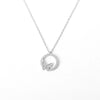 Wholesale Necklace S925 Sterling Silver Butterfly Design Electroplating For Women