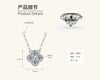 Wholesale Necklace S925 Sterling Silver Fourleaf Clover Pendant Gold Plated With O Word Chain For Women Geometric Style