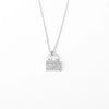 Wholesale Necklace S925 Sterling Silver Geometric Electroplating Women's Letter Clavicle Chain