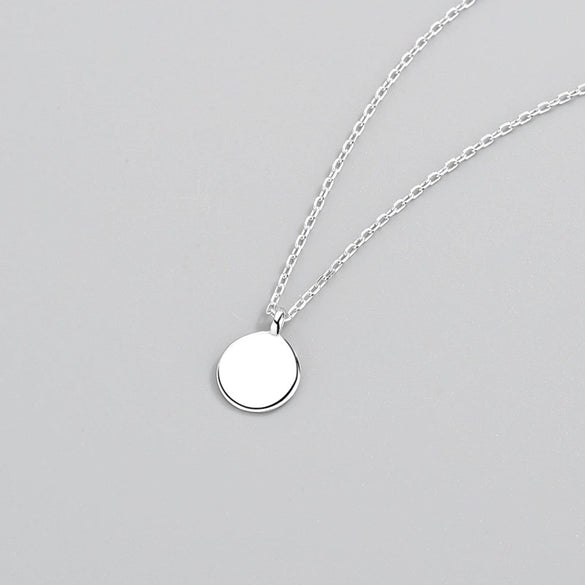 Wholesale Necklace S925 Sterling Silver Geometric Pendant Electroplated Cross Chain For Women