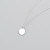 Wholesale Necklace S925 Sterling Silver Geometric Pendant Electroplated Cross Chain For Women