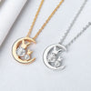 Wholesale Necklace S925 Sterling Silver Jade Rabbit Electroplating Mori Artistic For Women