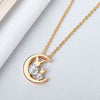 Wholesale Necklace S925 Sterling Silver Jade Rabbit Electroplating Mori Artistic For Women